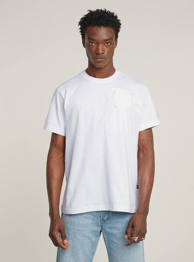 Camiseta Outdoor Woven Pocket Loose